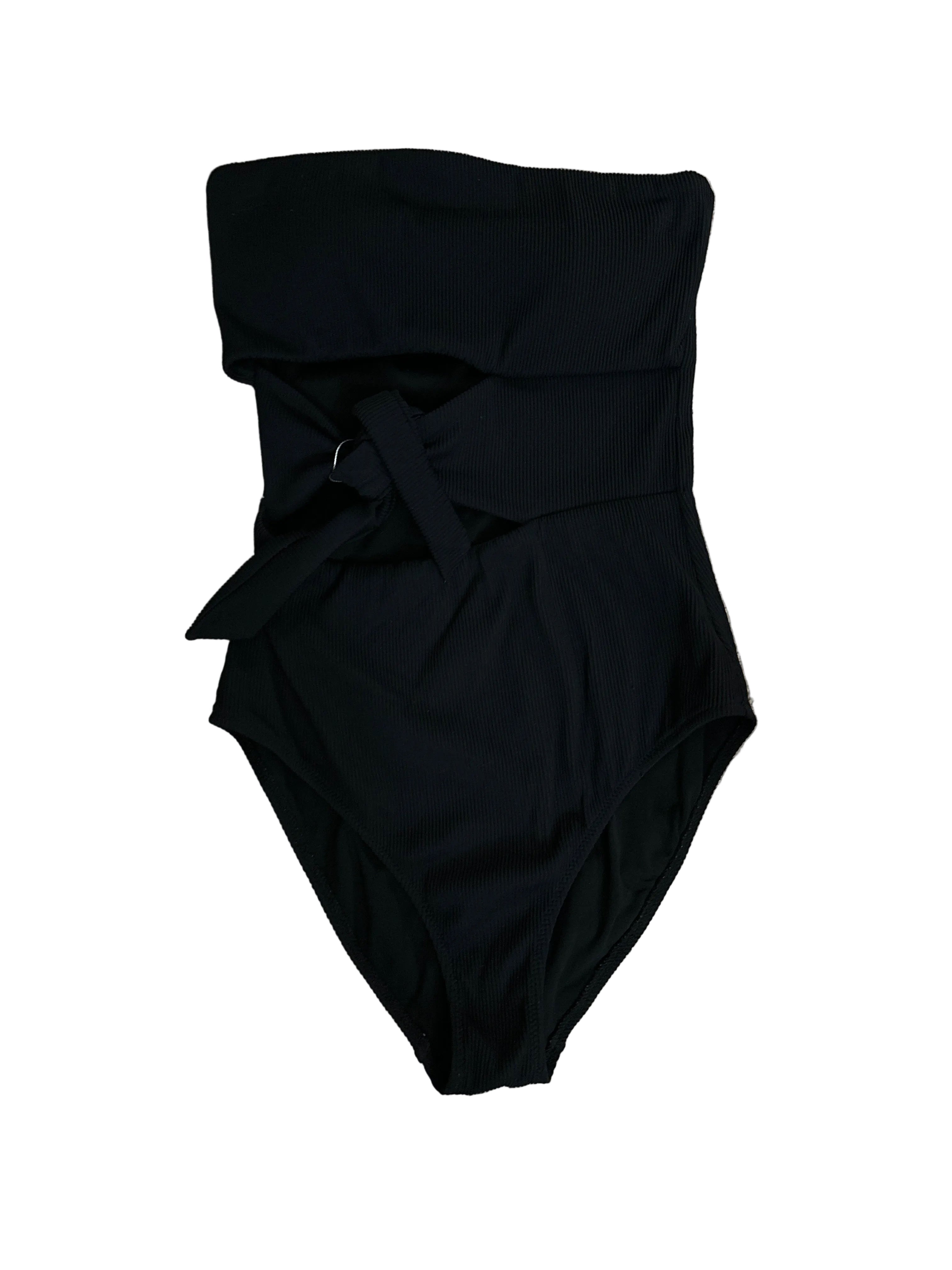 Aerie Ribbed Cutout Swimsuit - size small