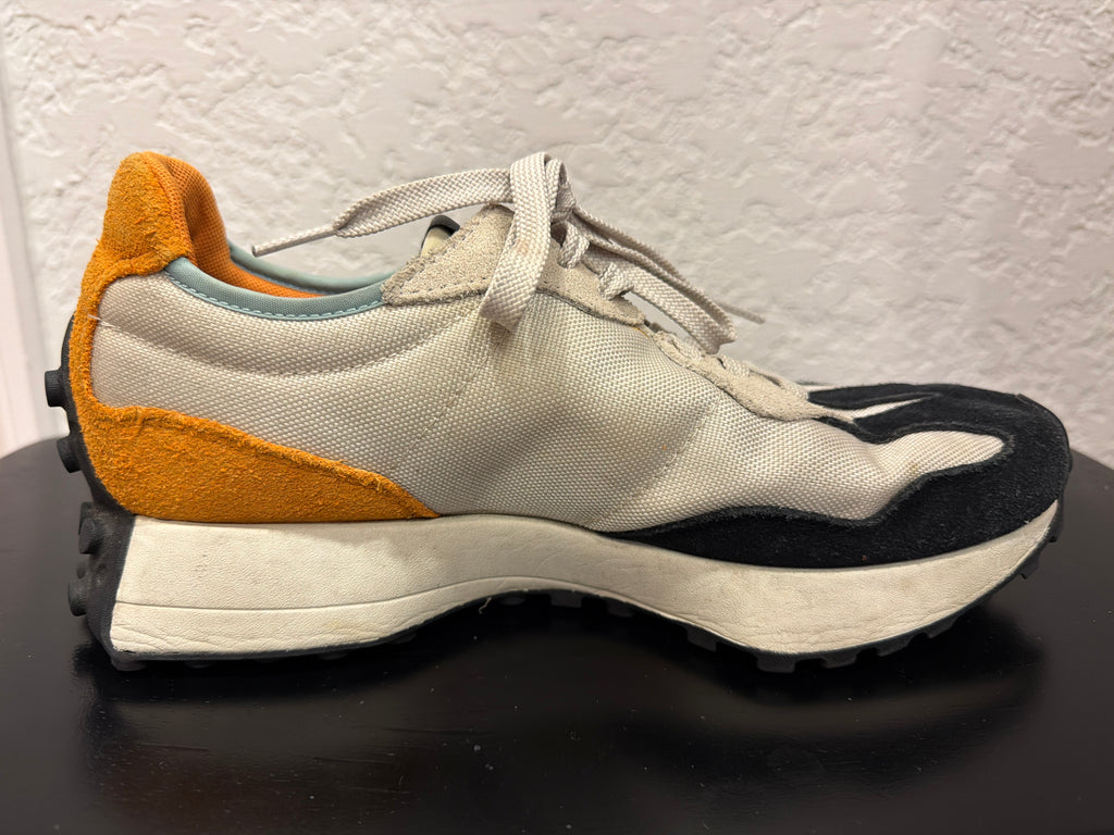 New Balance 327 Moonbeam Madras Orange Size M 8.5/ W 10