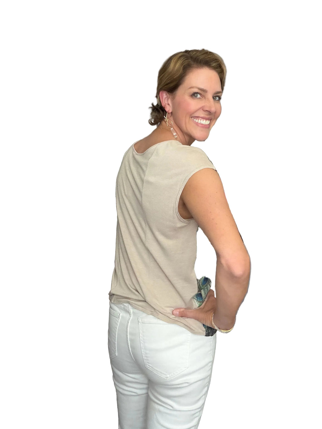 Gentle Fawn Peacock Top- size XS