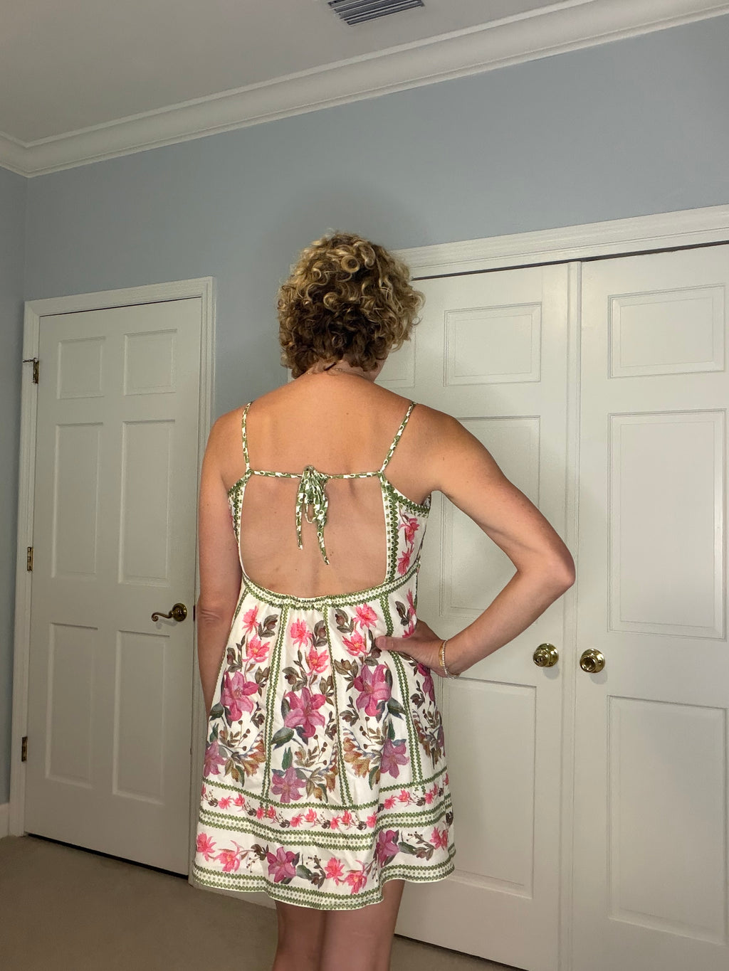 Unlabeled Babydoll Dress Size Small
