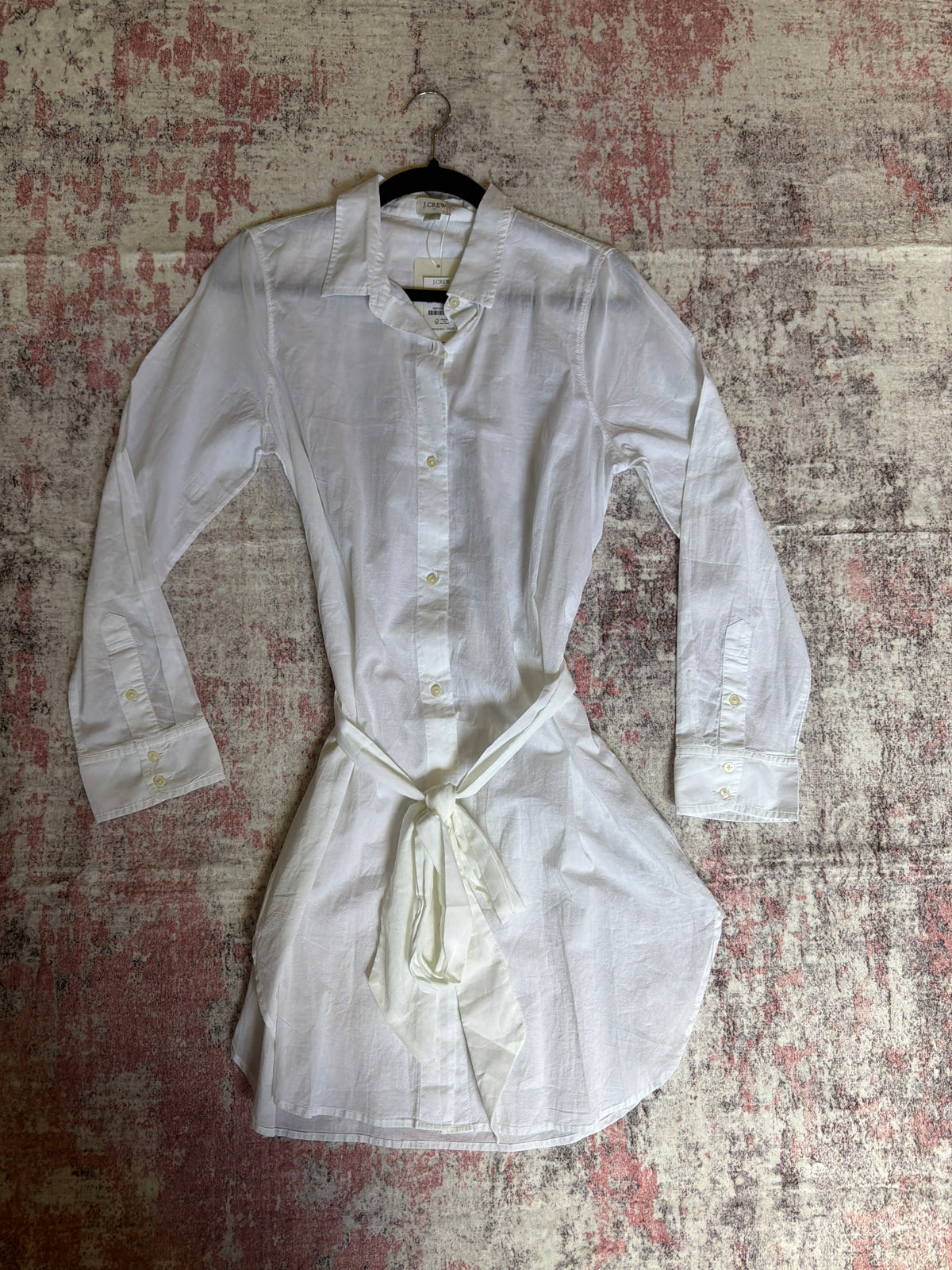 J Crew belted button-down dress NWT - size medium ￼