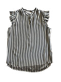 Frame Striped Silk Tank - size medium