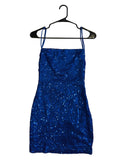 Lucy in the Sky Backless Mini Dress - size small