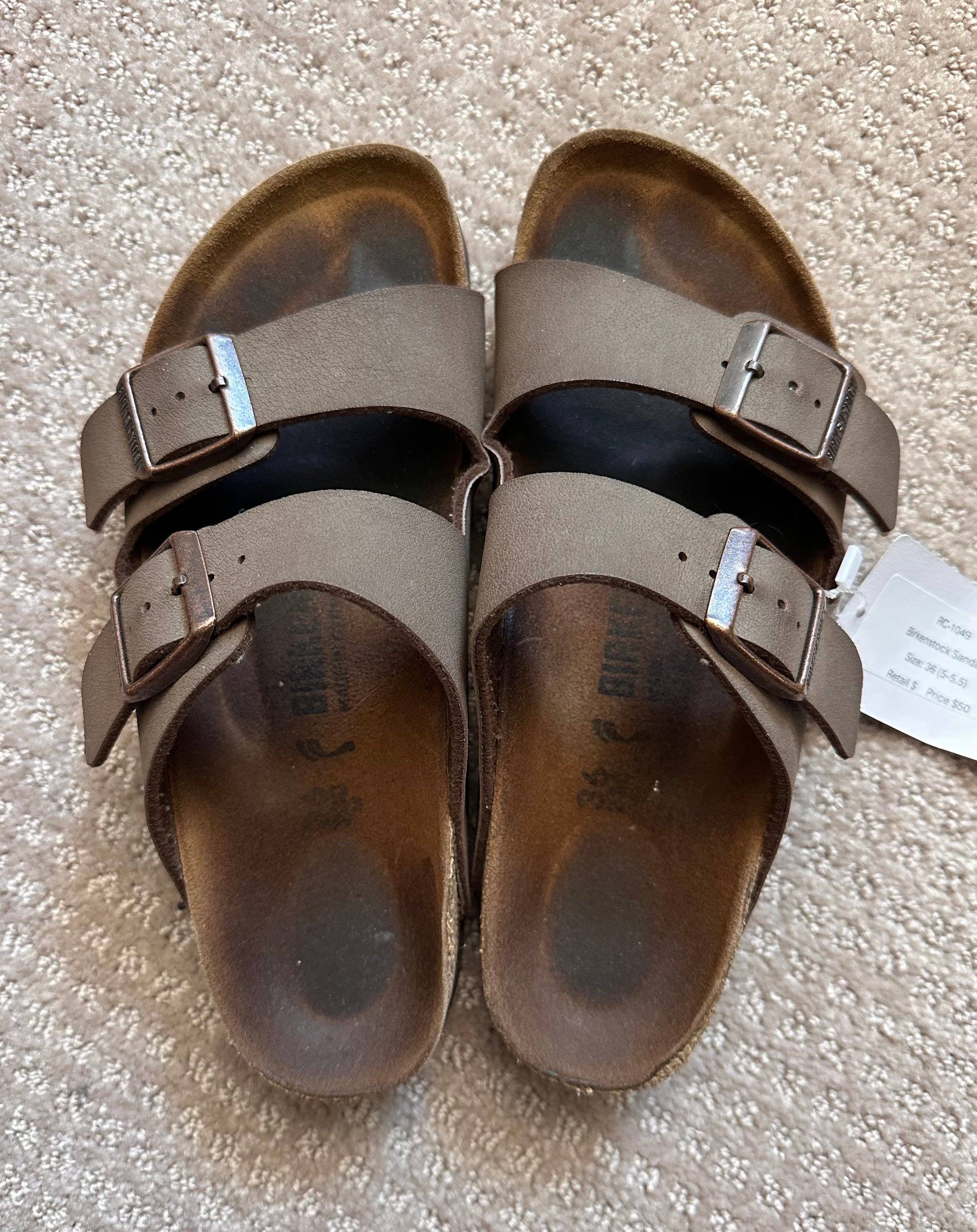 Birkenstock Arizona Sandals size 36 (5/5.5)
