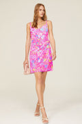 Lilly Pulitzer Scarlet Stretch Faux Wrap Dress Size 6