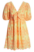 Lilly Pulitzer Sarafina Eyelet Babydoll Dress Size 6