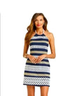 Lilly Pulitzer Cambrey Halter Mini Dress Size 6 *Nautical