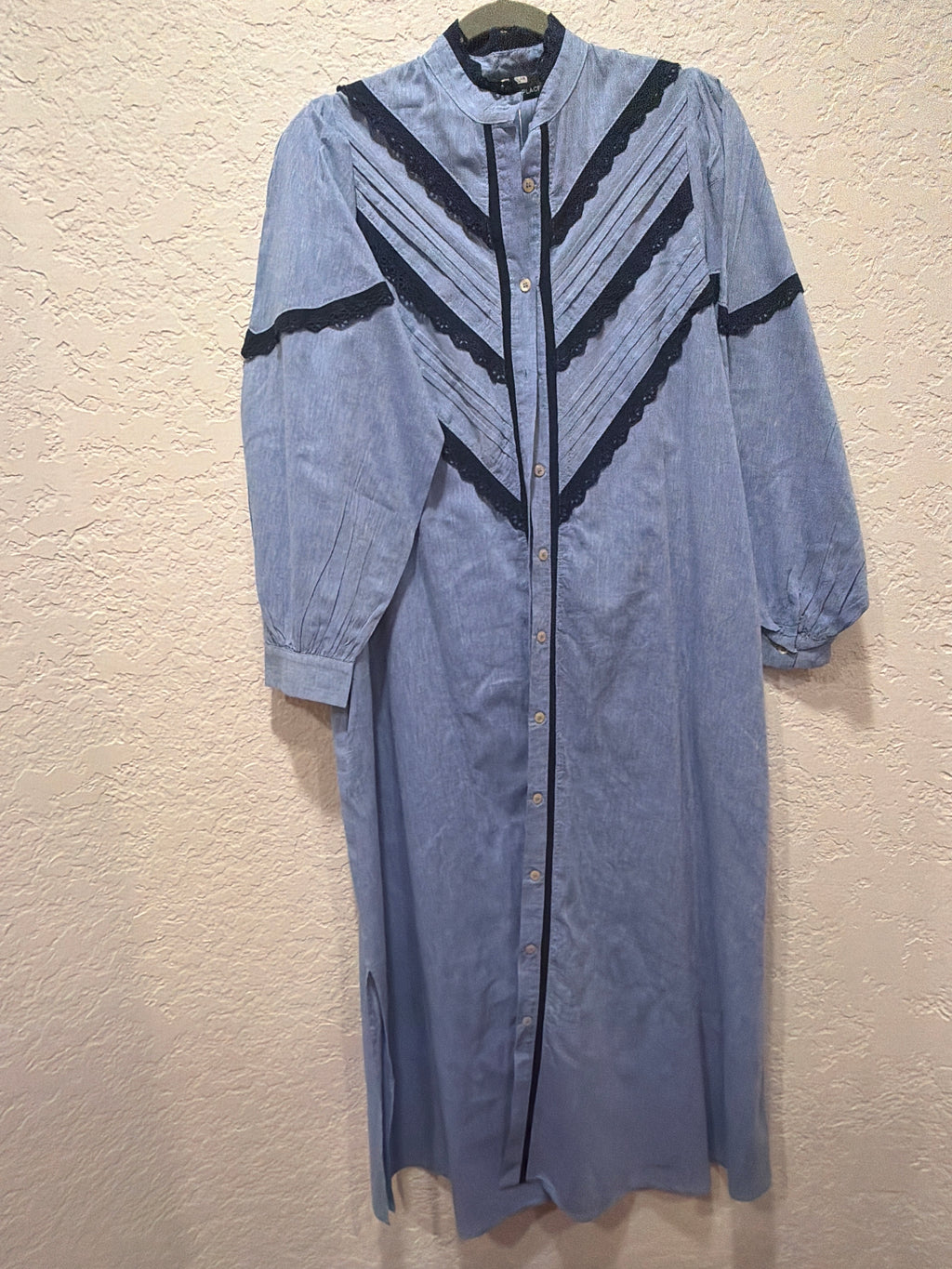 Pomander Place Jolene Chambray Midi Dress Size Small