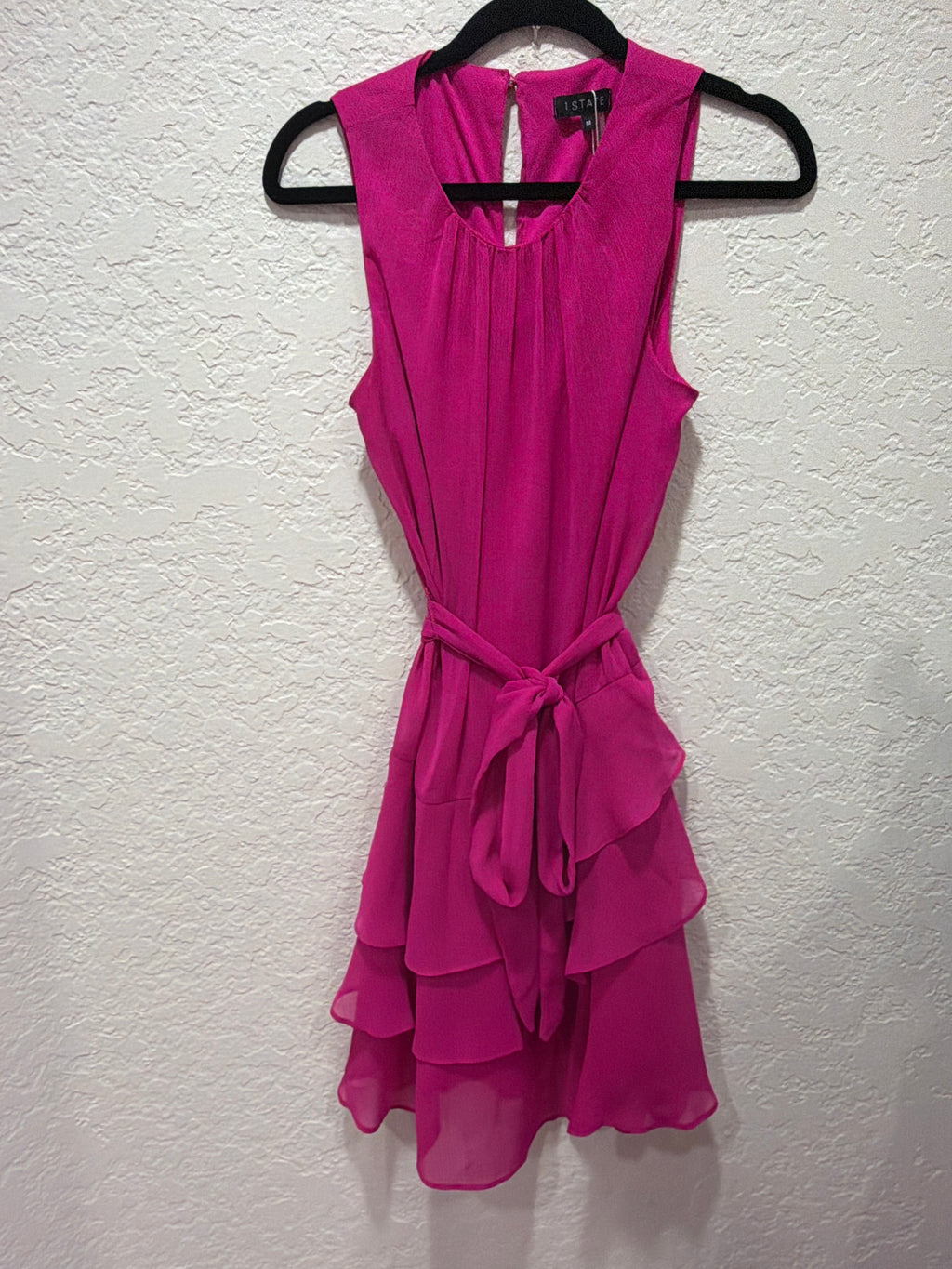 1. State Ruffle Dress w/ tie Size Medium