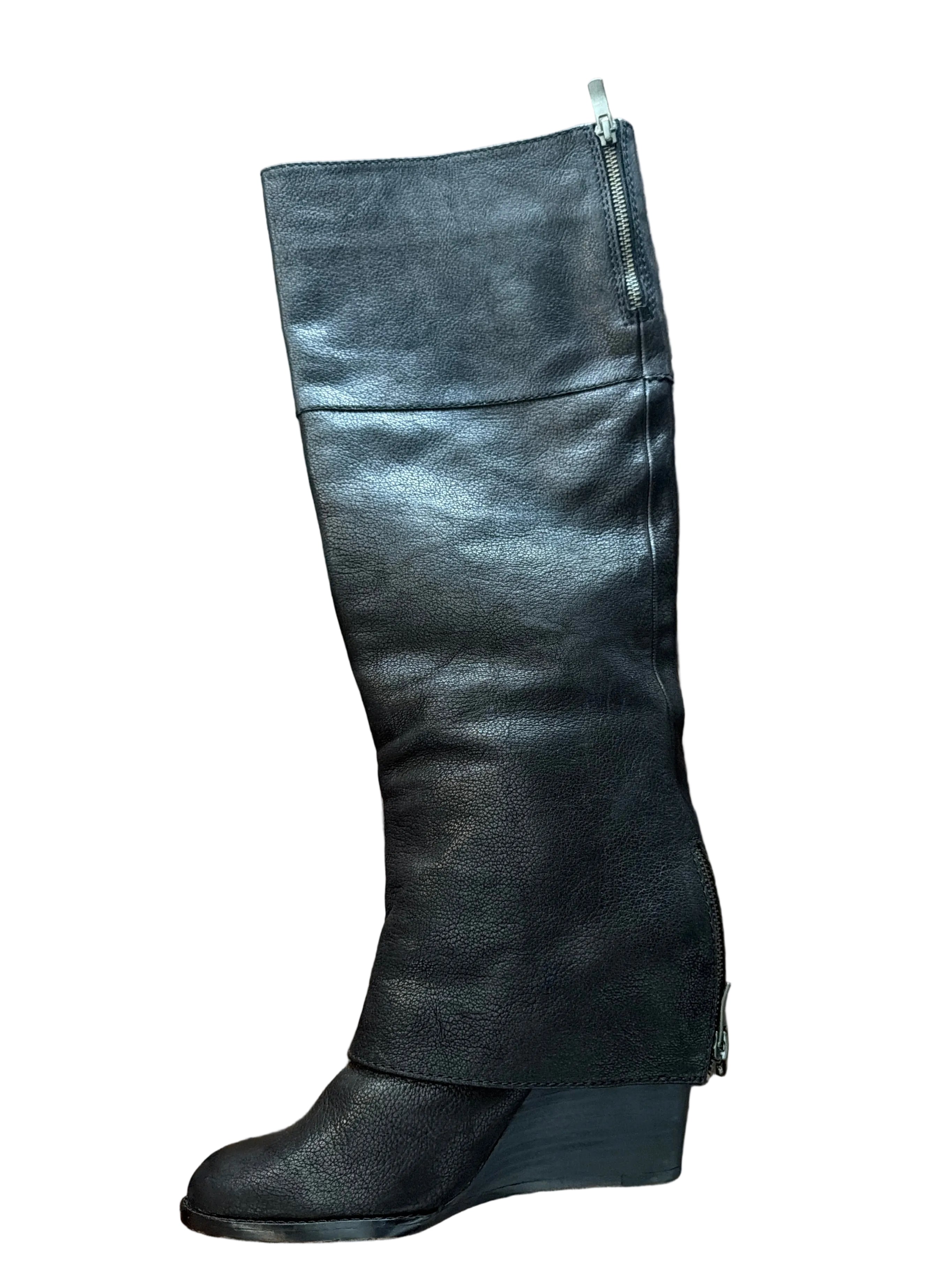 Vince Camaro Knee High Biker Boots - size 8/8.5