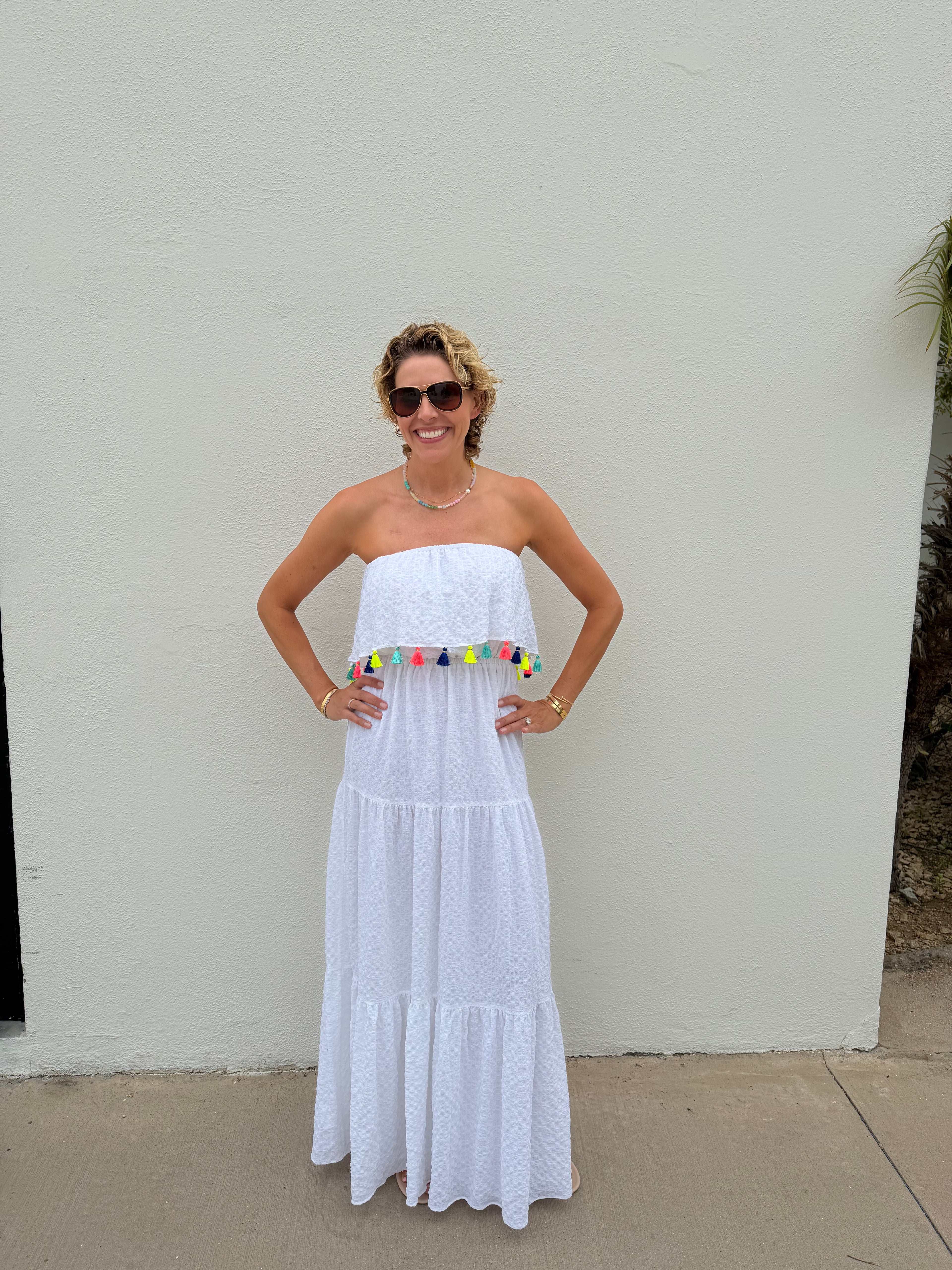 Lilly Pulitzer Size Small Strapless Maxi dress