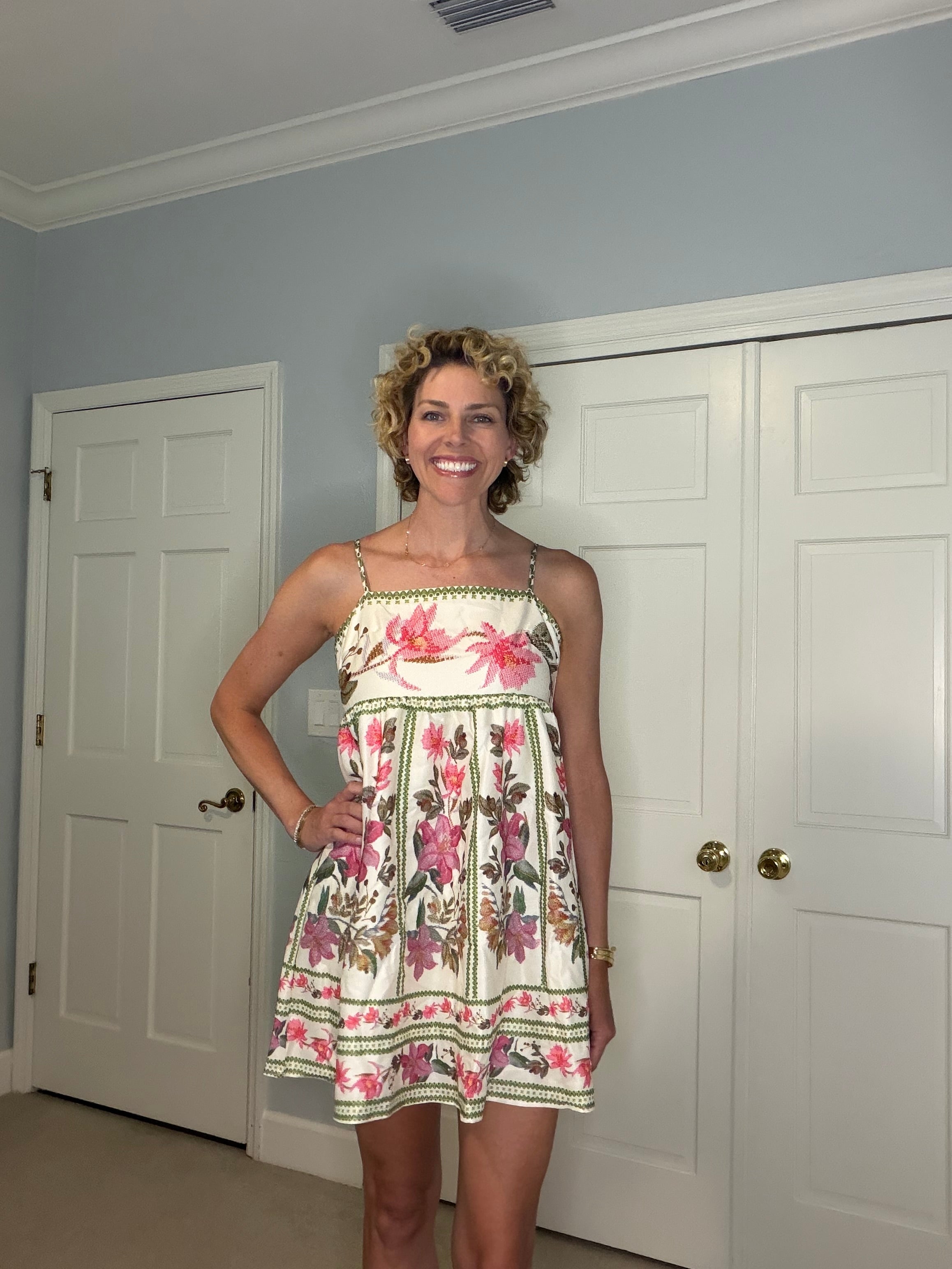 Unlabeled Babydoll Dress Size Small