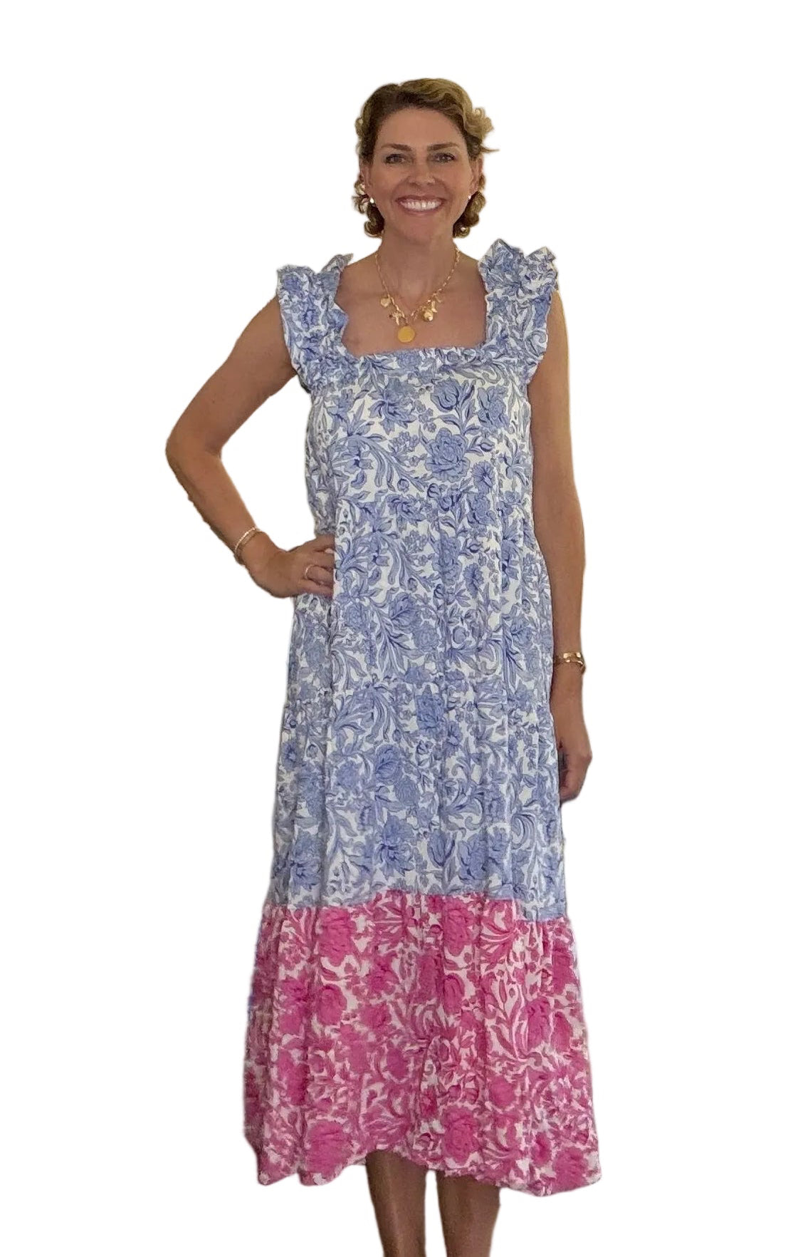 THML Floral Maxi dress Small