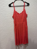 Hawthorn Polka Dot Spaghetti Strap Dress w/ pockets Size M