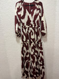 Express NWT V-neck Long sleeved Maxi Dress Size Small