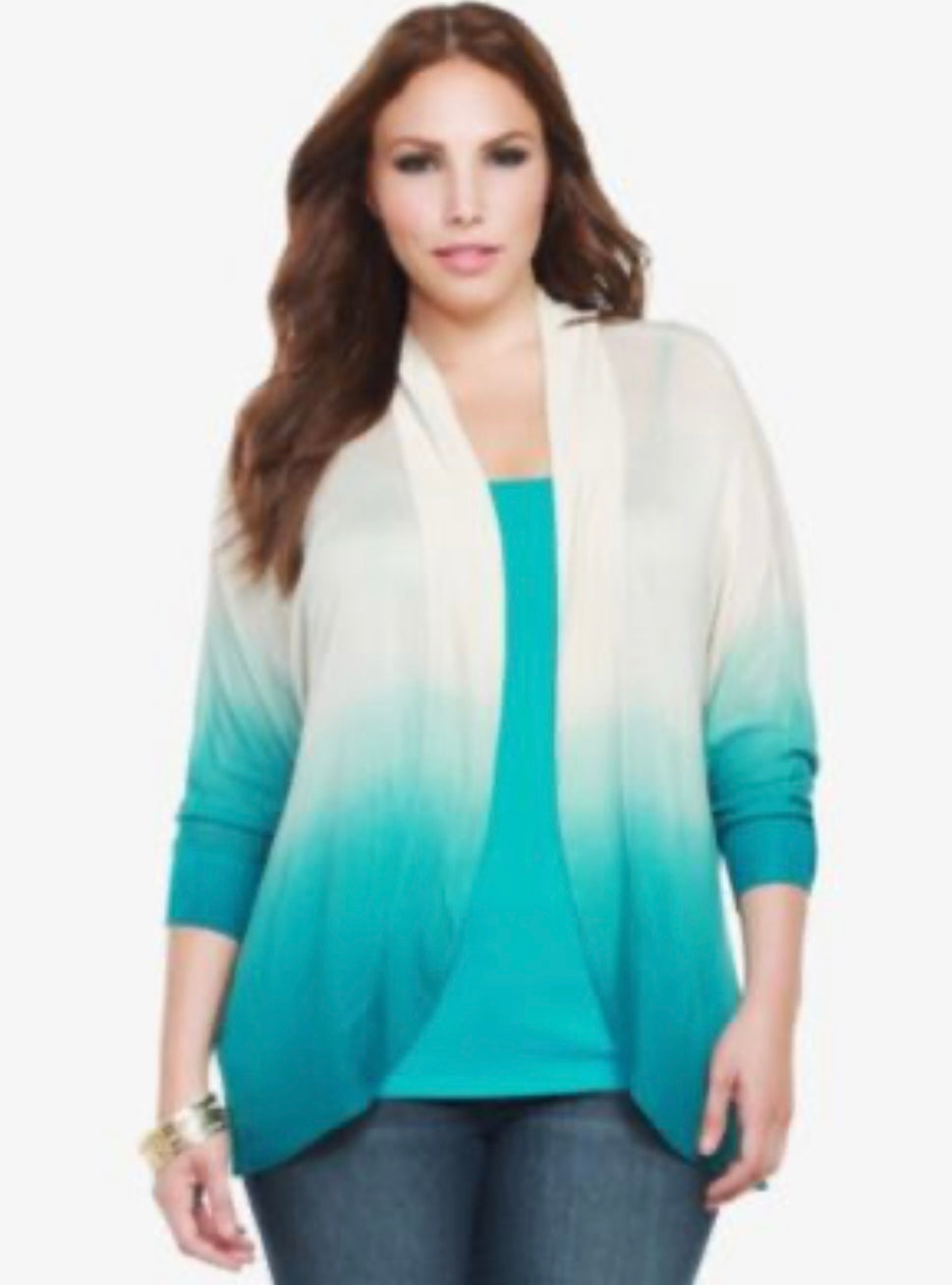Chico's Ombré Sweater- size large
