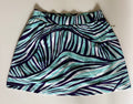 TAIL TENNIS SKIRT (small) purple/aqua/white