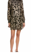 Elan Brand Jacquard A-Line Dress Size Small