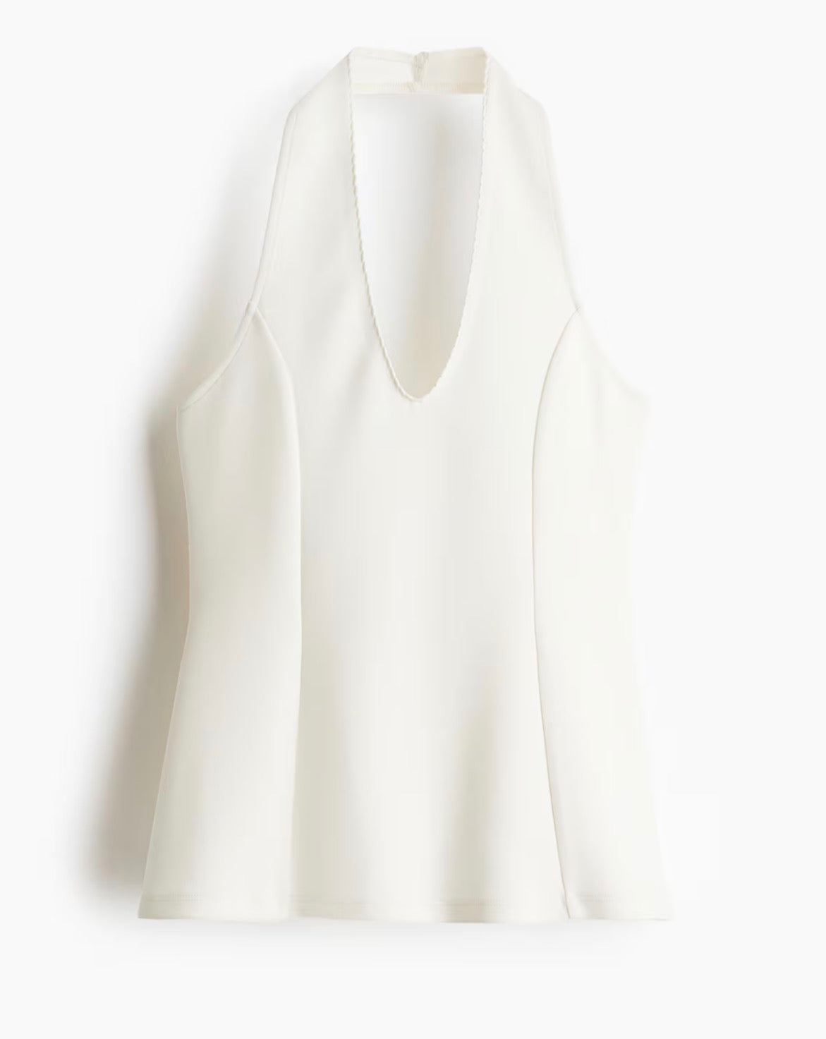 H&M Scalloped Halter Tank NWT - size small