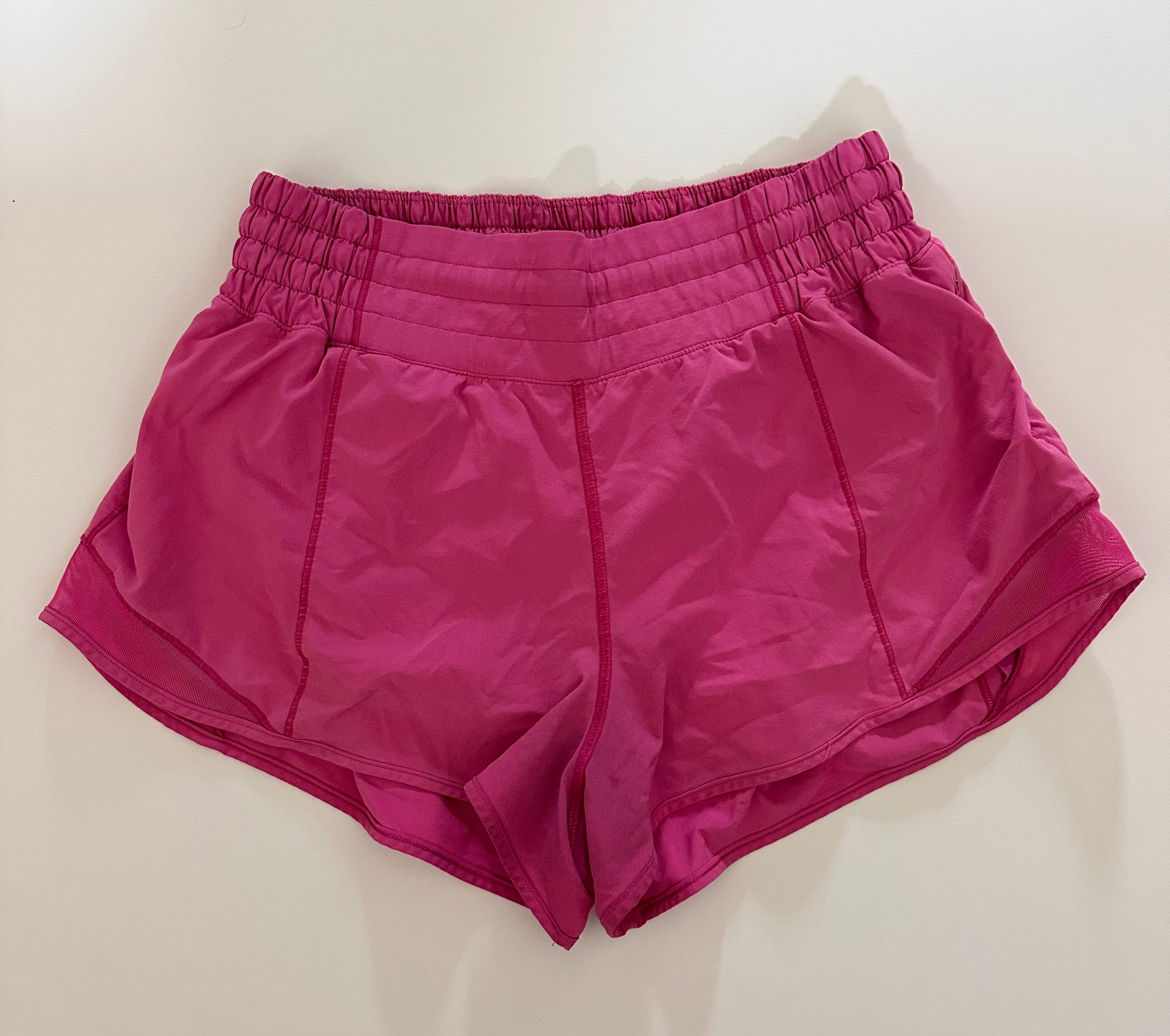 LULULEMON HOTTY HOT SHORTS (6) - pink