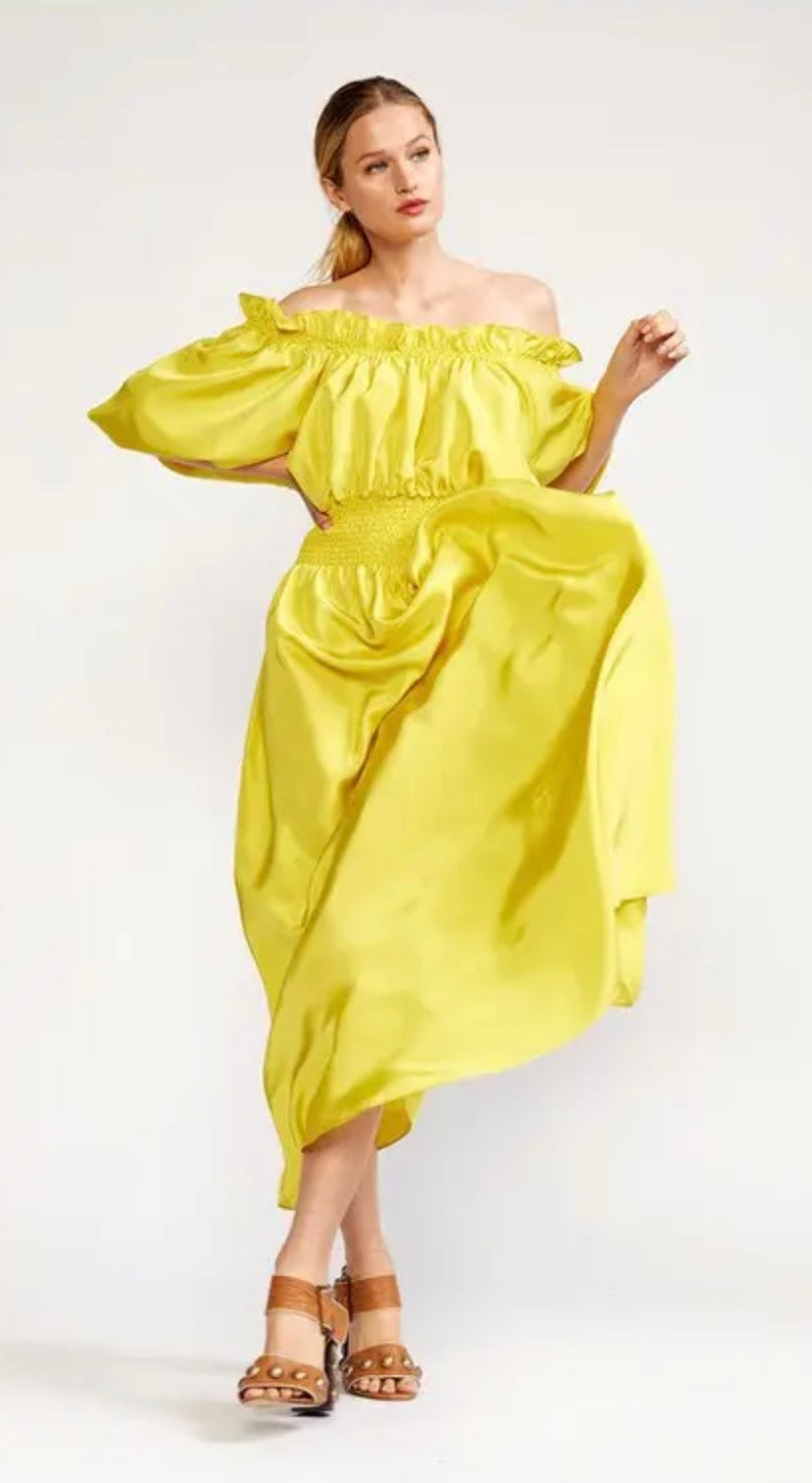 Cynthia Rowley Lena Silk Dress - size medium (Kim Chappell)