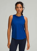 Lululemon High Neck Tank - size 4 (Royal blue)