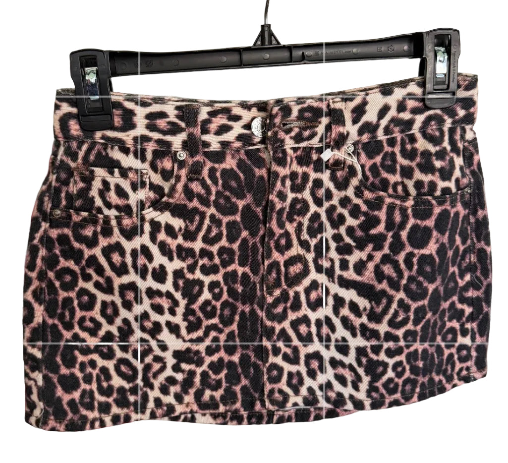 PacSun Leopard Mini Skirt Size 23