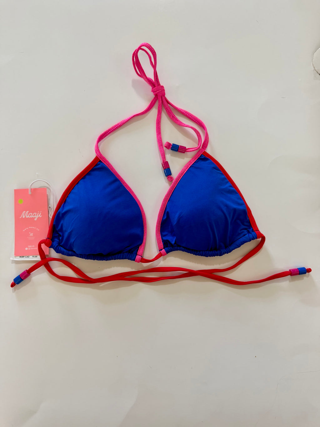 Maaji Reversible Swim Triangle Top NWT - size XL