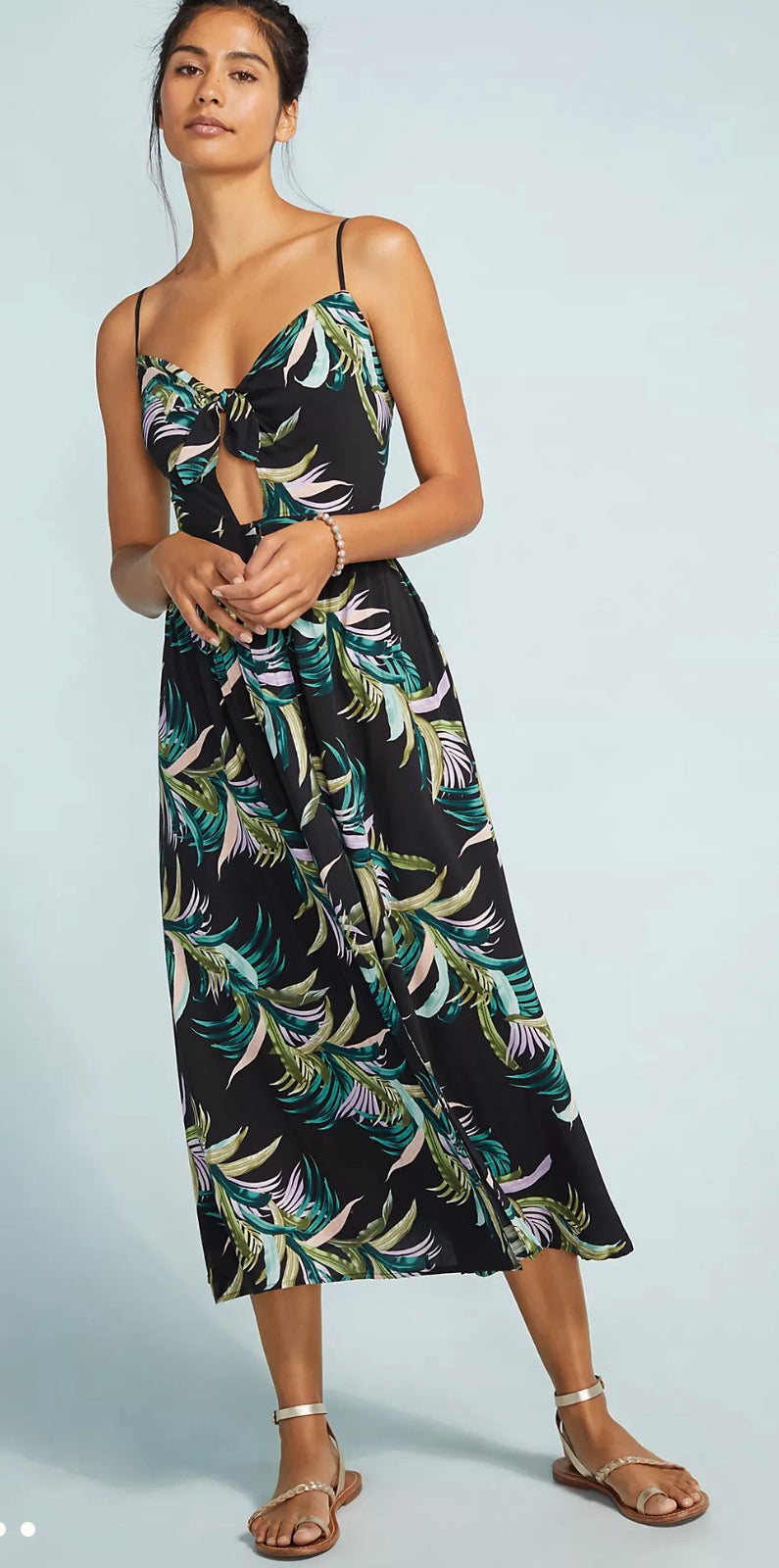 Anthropologie Seafolley Las Palmas Midi Dress - size large