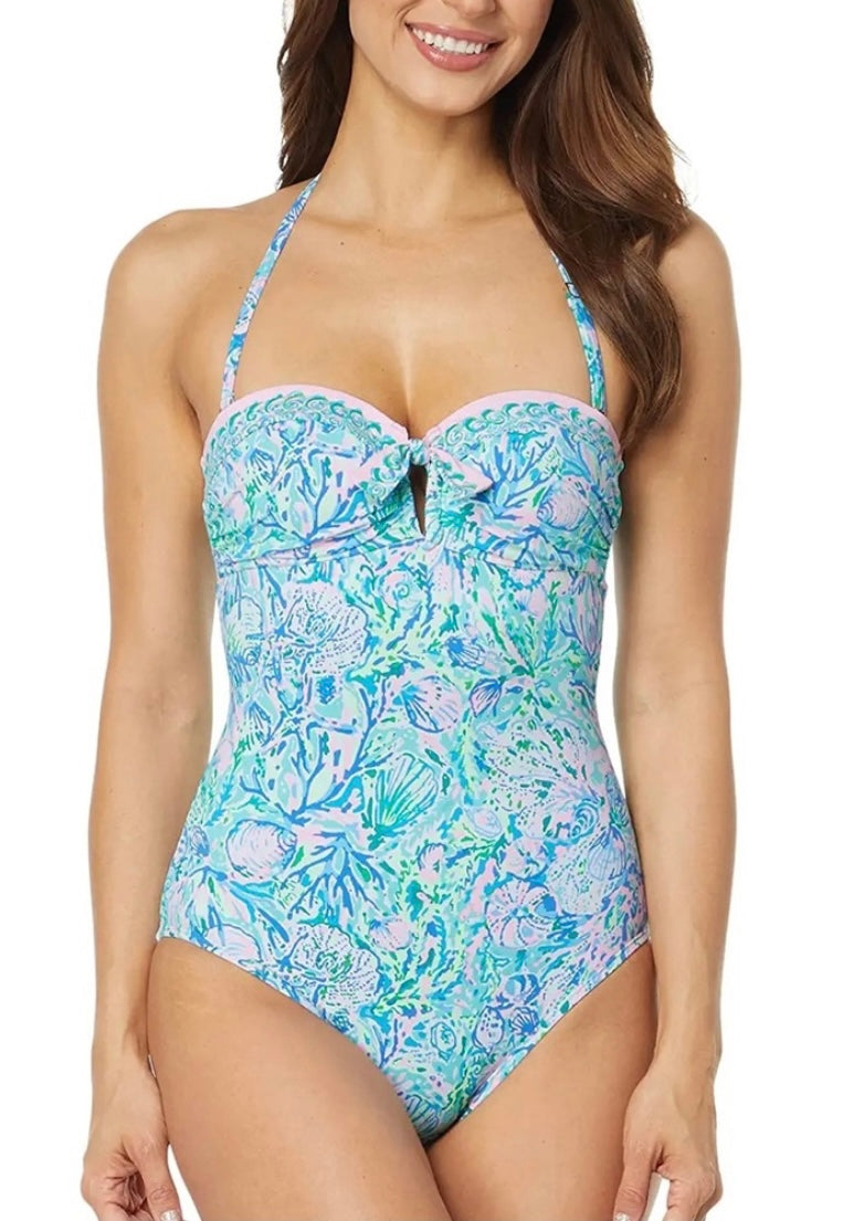 Lilly Pulitzer One Piece Bathingsuit- size 8