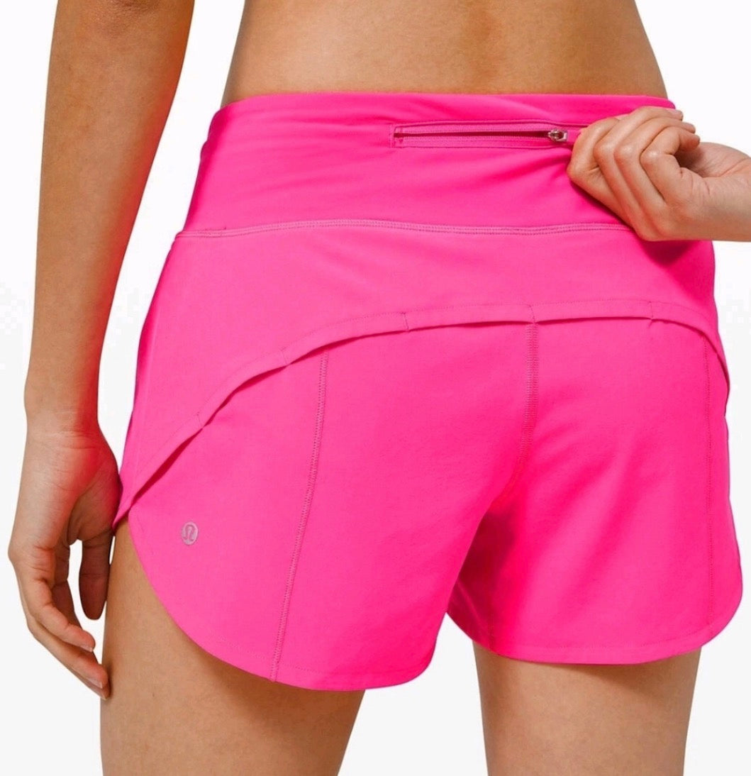 Lululemon Speed Up Shorts- size 0