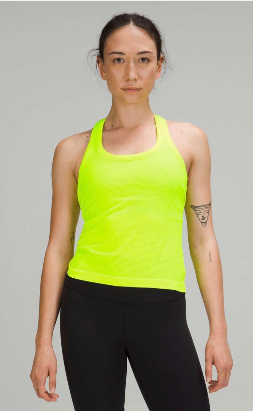 Lululemon Swiftly Tech Racerback - size 10 (Kim Chappell)
