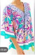 Lilly Pulitzer Lettie Caftan Top - size Small/medium