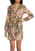 Lilly Pulitzer NWT Phillipa Stretch Poplin El Morocco Animal Print Dress Size 2