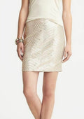 Banana Republic Chevron Sequin Skirt - size 4