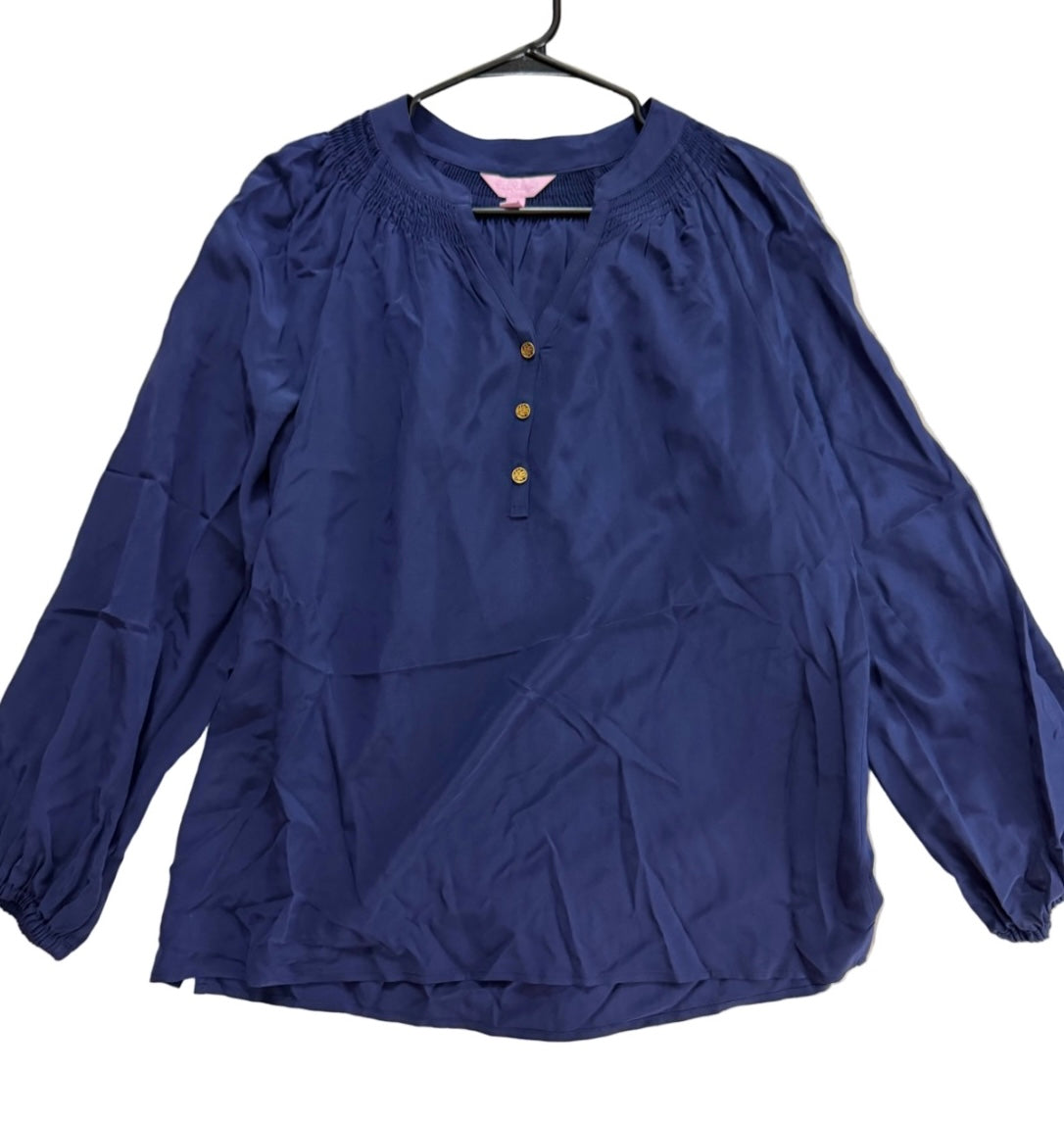 Lilly Pulitzer Elsa Silk Top - size small