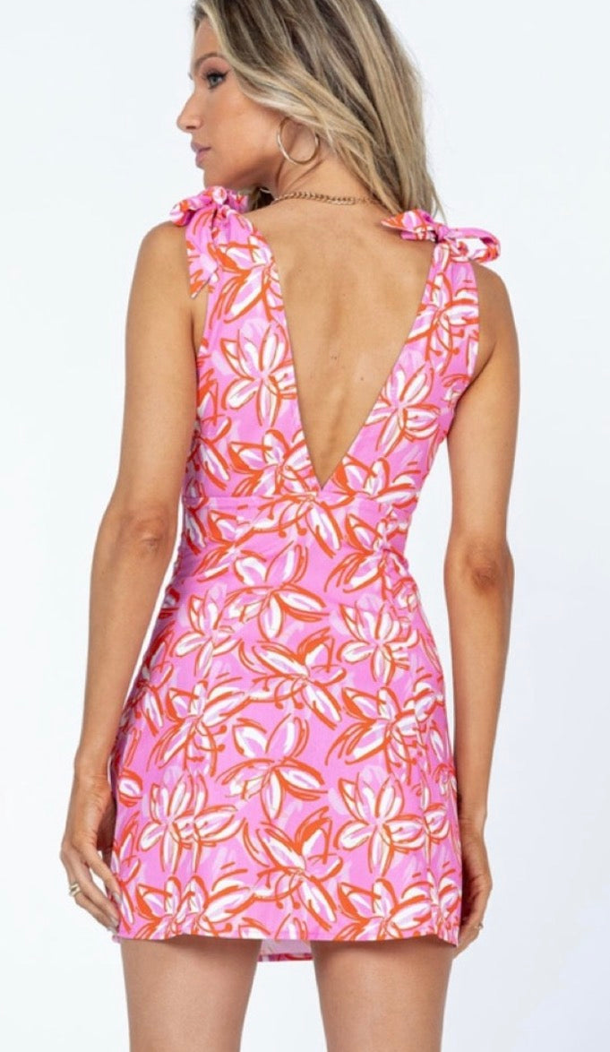 Princess Polly Island Time Mini Dress - size 6