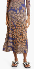 Farm Rio Yawanawa Vanahu Midi Skirt - size medium (Kim Chappell)