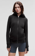 Lululemon Scuba Hoodie Full Zip - size 8 (Black)
