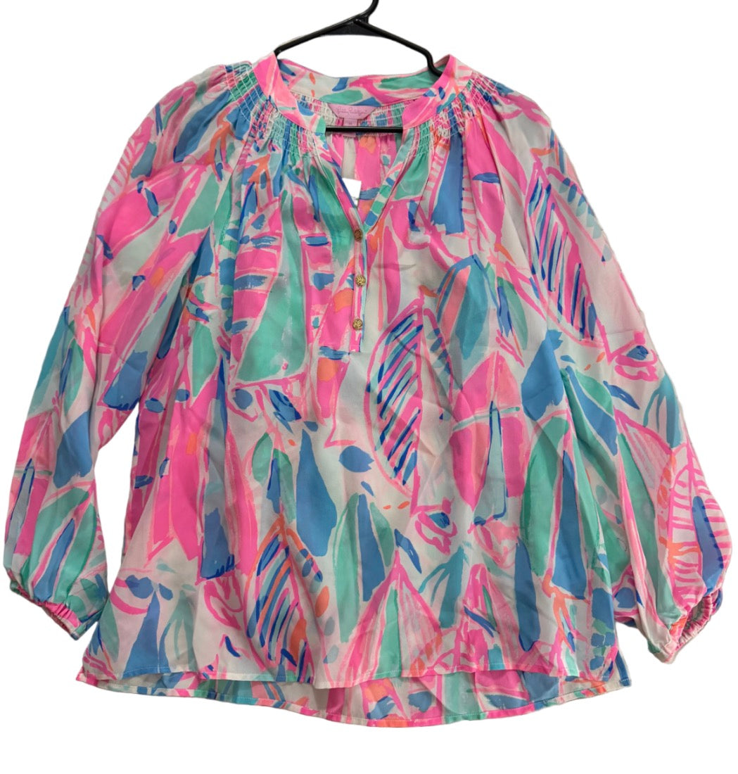 Lilly Pulitzer Elsa Silk Top NWT - size medium