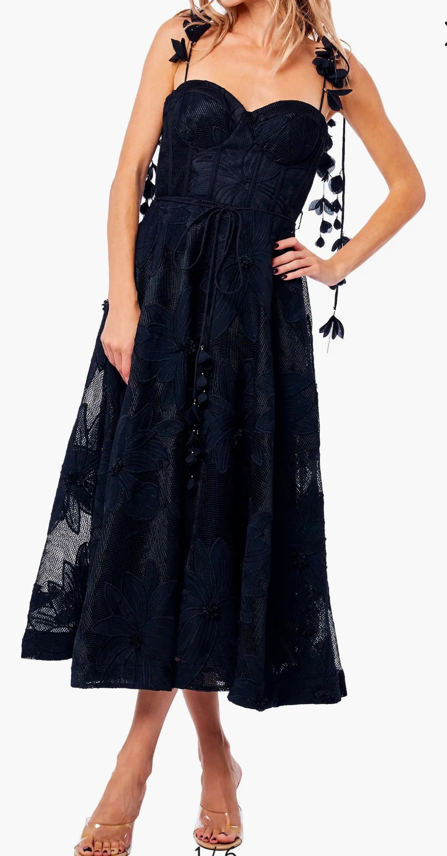 Ciebon Emilia Bustier Lace Cocktail Dress- size XS