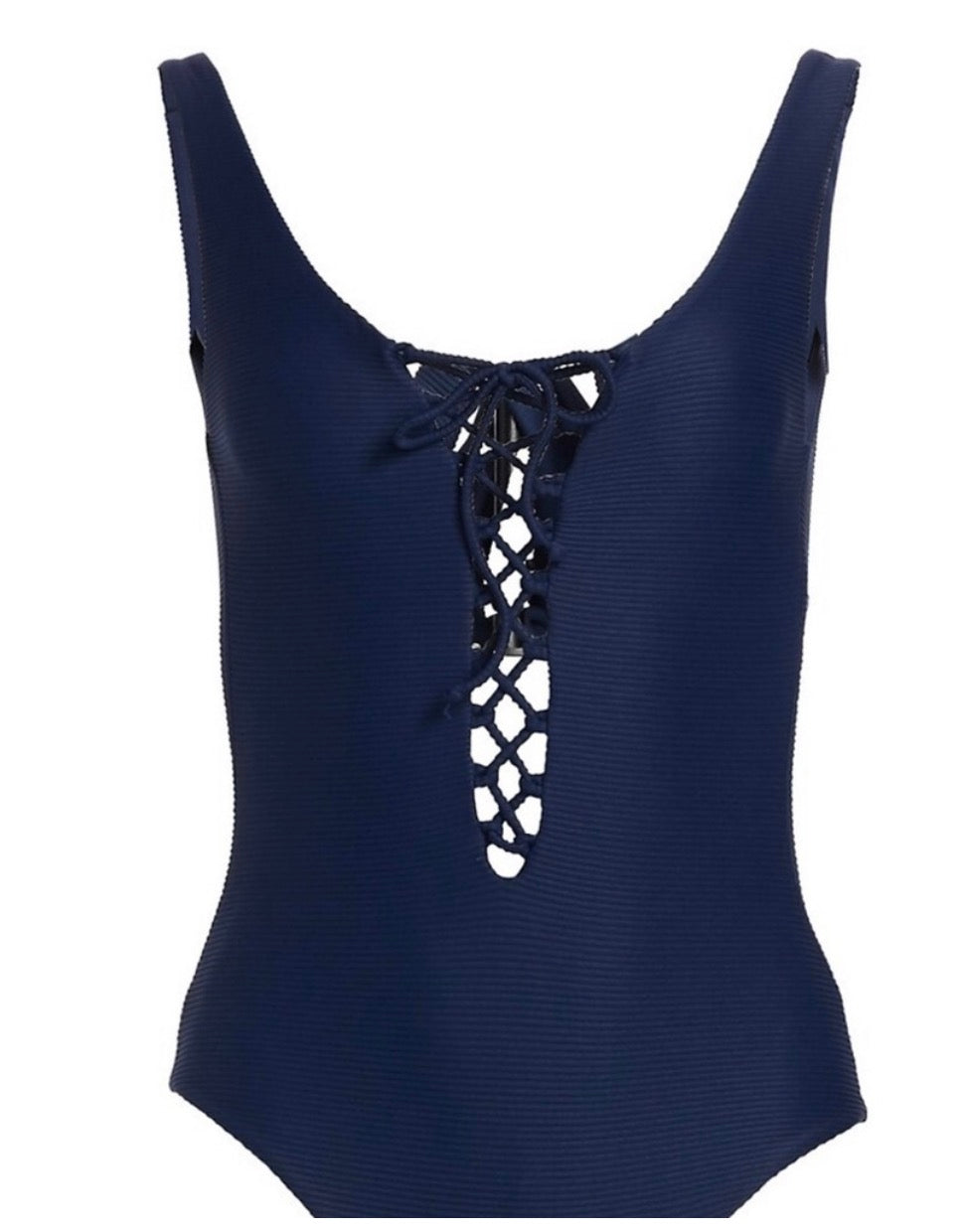 ONIA Deep Navy Bridget Ribbed One Piece NWOT - size medium