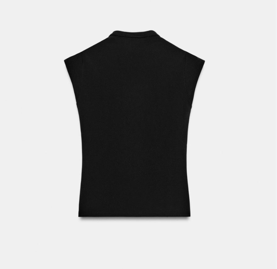 Zara High Neck Crop Tank  NWT- size small