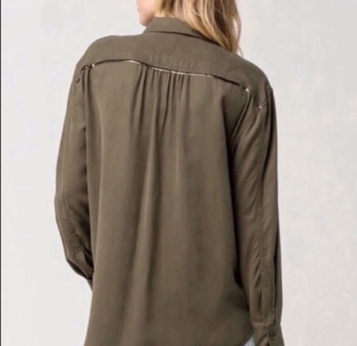 Free People Off Campus Shirt - size medium