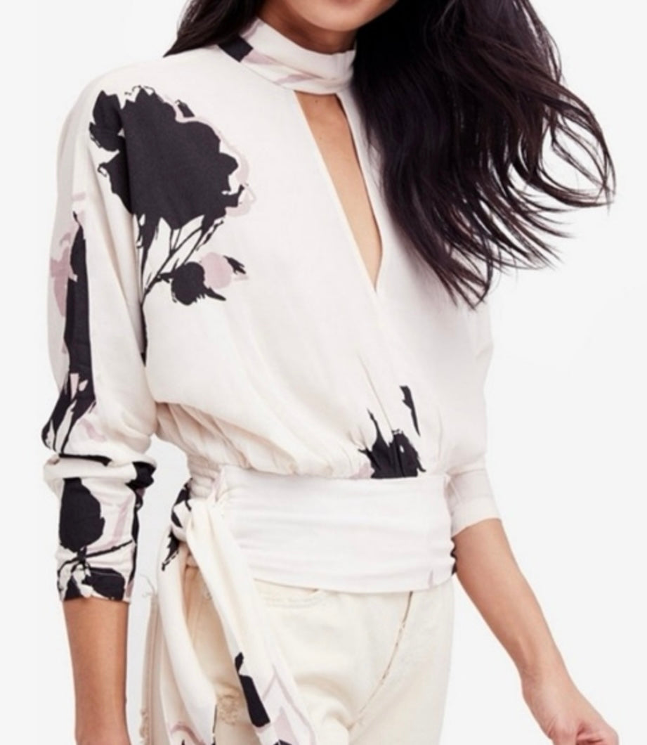 Free People Say You Love Me Blouse- size Medium