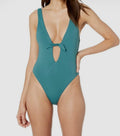 The Bikini Lab Tie Front One Piece NWT - size medium (runs small)