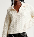 Abercrombie & Fitch Cable Knit Sweater- size medium (Kim Chappell)