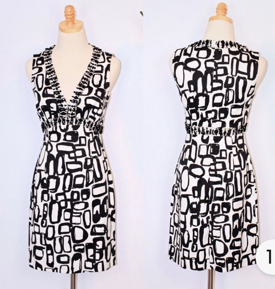 Trina Turk Geometric Dress - size 0 (REED Charitable Foundation)
