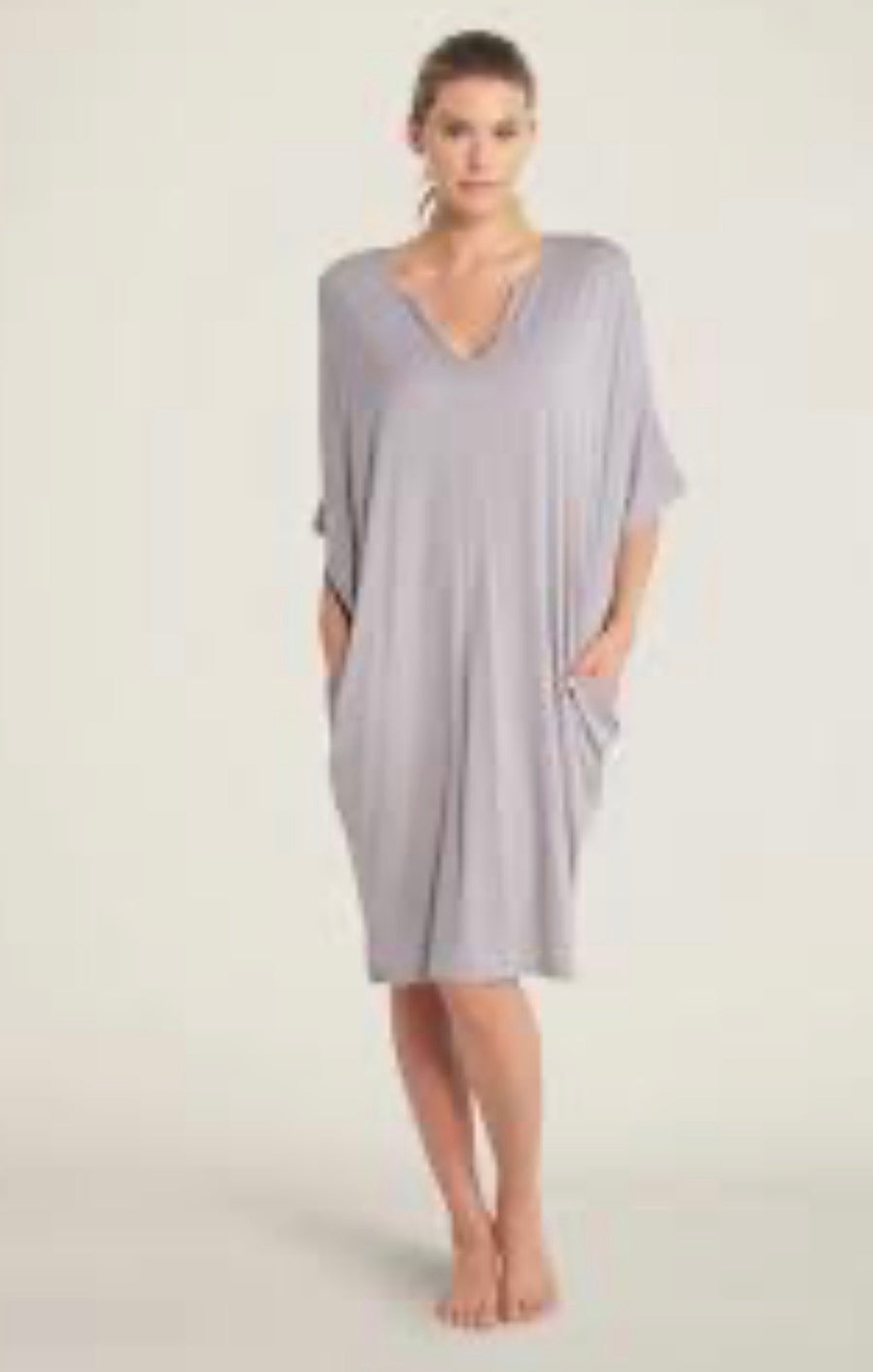 Barefoot Dreams Luxe Milk Jersey Caftan One Size *fits all