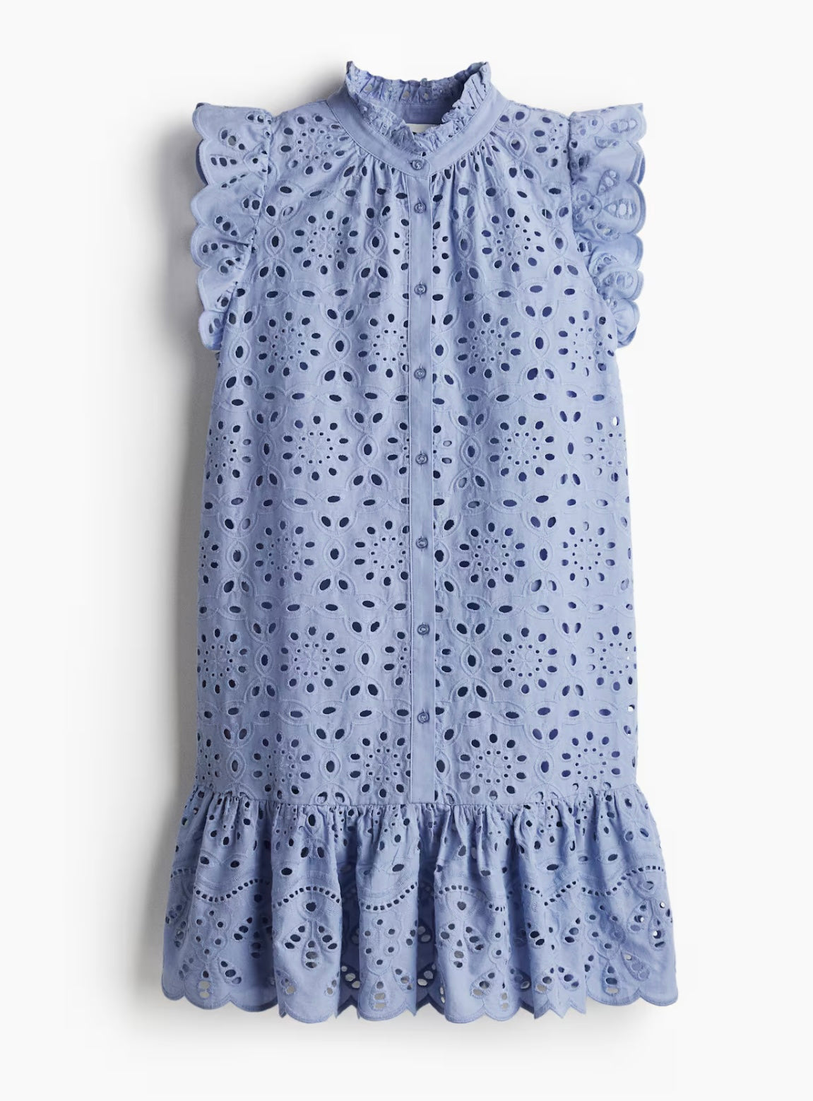 H&M Broderie Dress- size XS